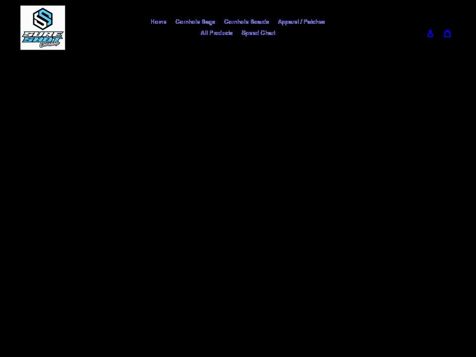 sureshotcornhole.com shopify website screenshot