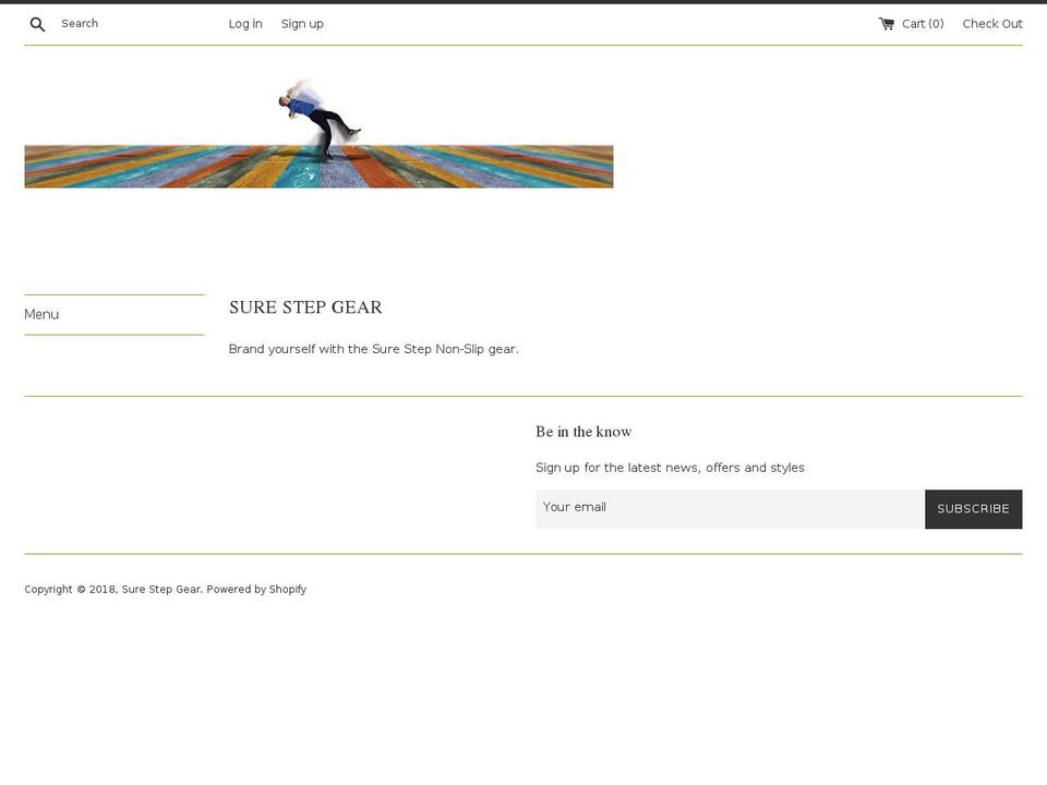 surestepgear.com — Shopify storefront screenshot