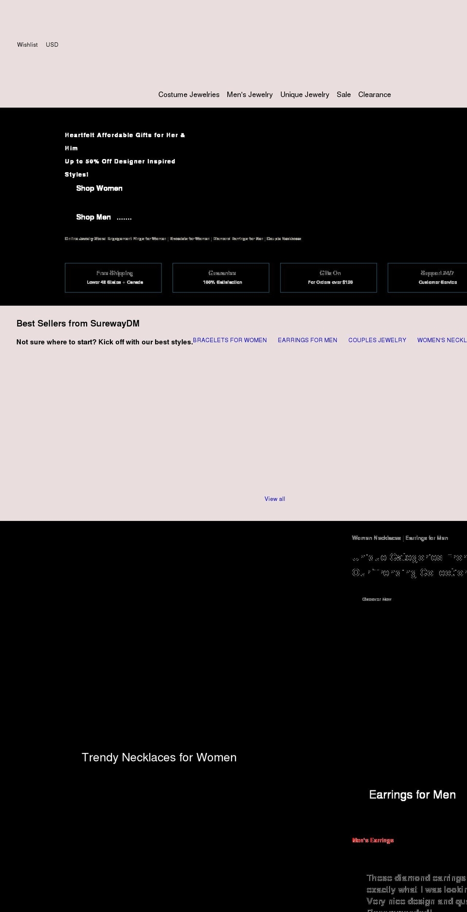 surewaydm.com shopify website screenshot