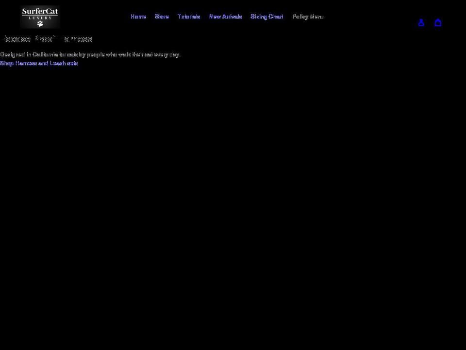 surfercat.com shopify website screenshot