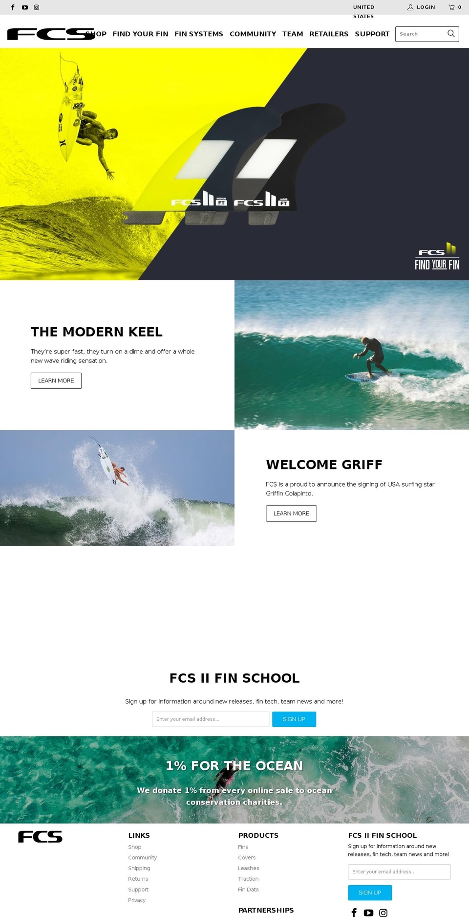 surfhardware.net shopify website screenshot