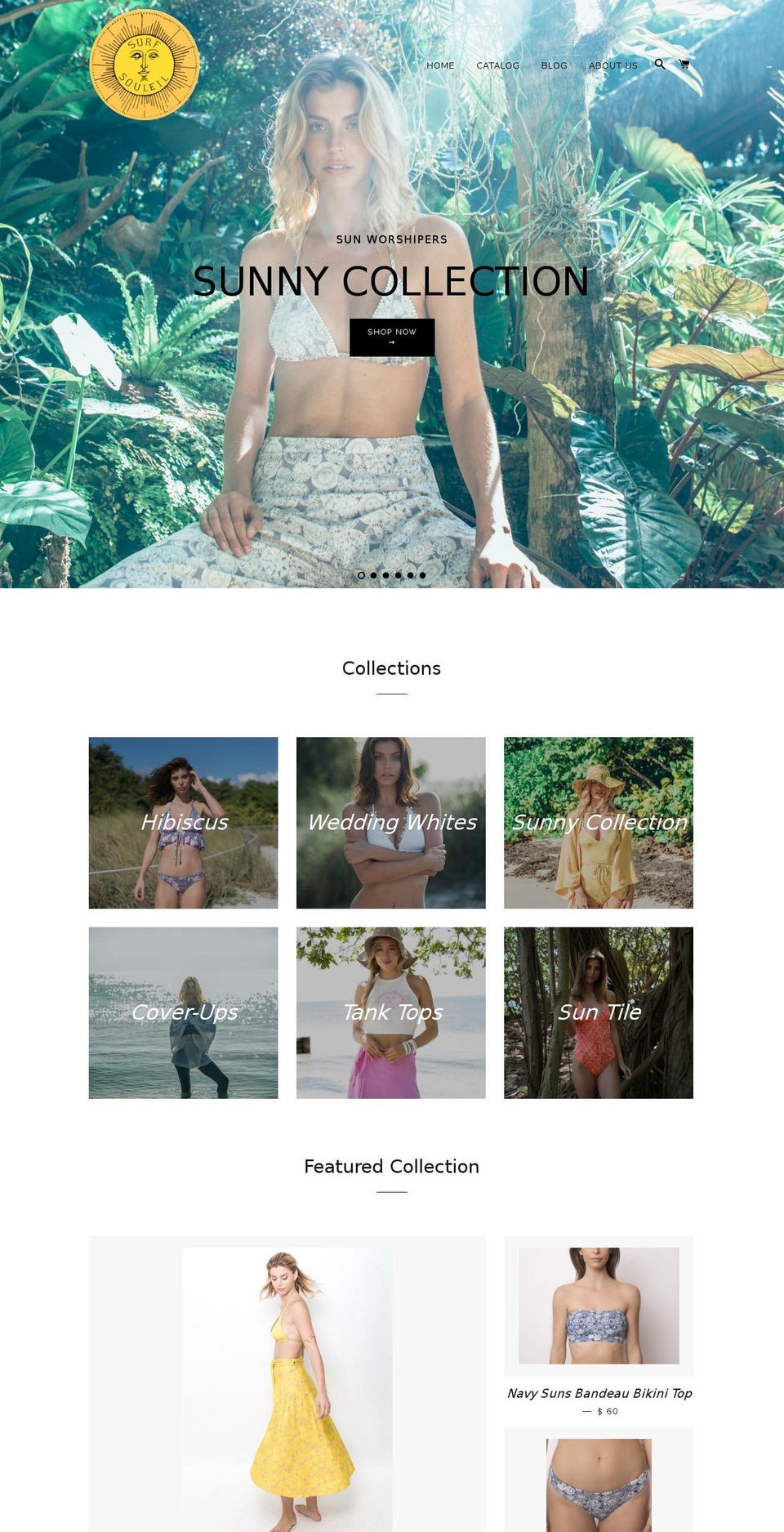 surfsouleil.com shopify website screenshot