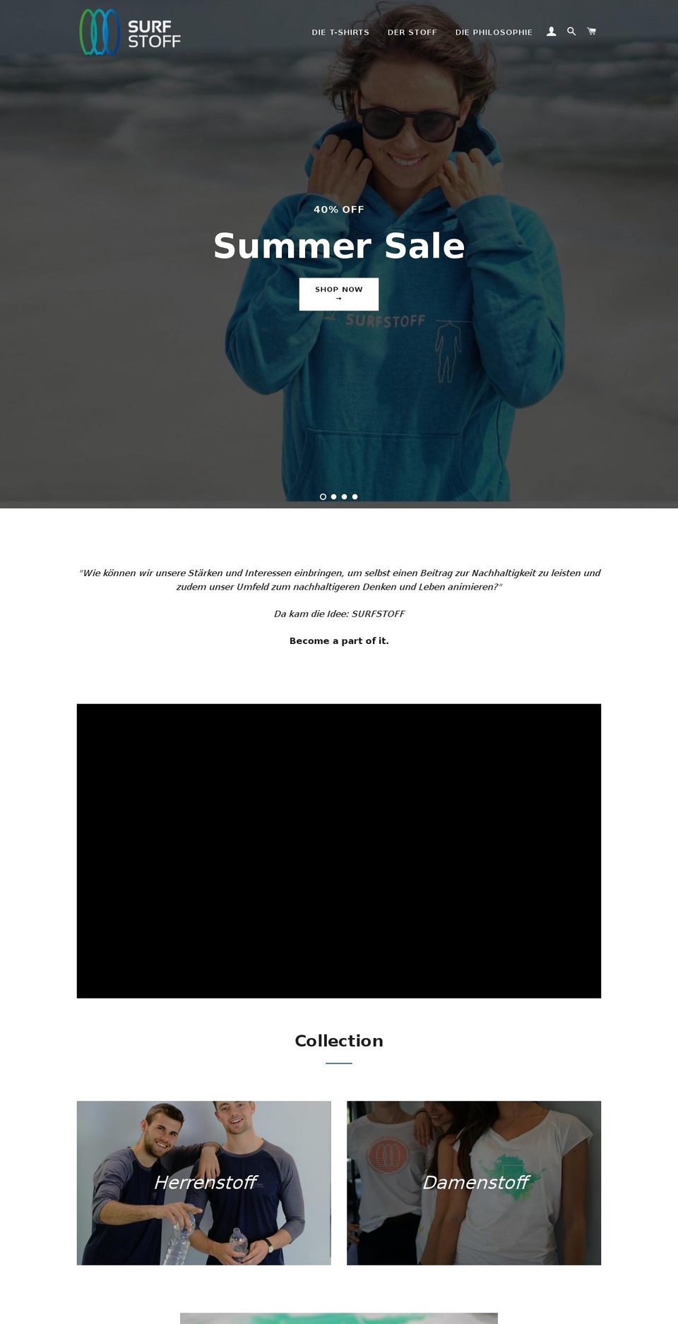 surfstoff.com — Shopify storefront screenshot