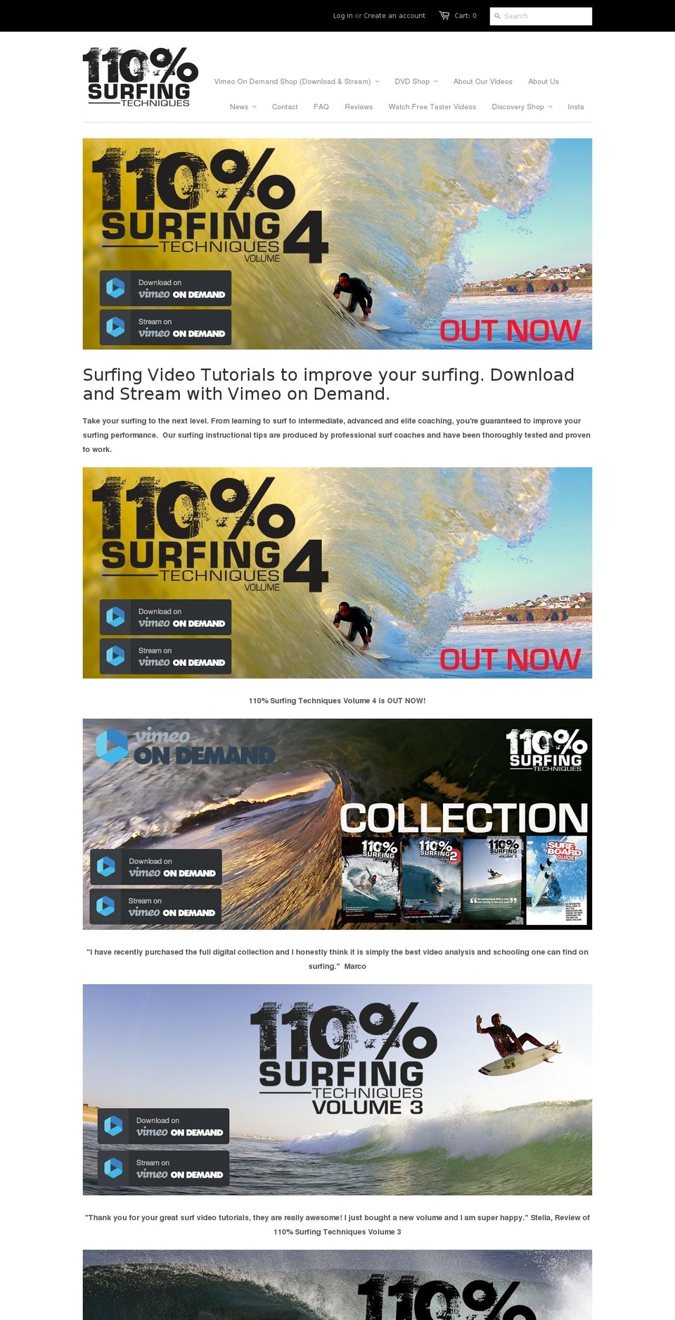 surftechniques.com shopify website screenshot