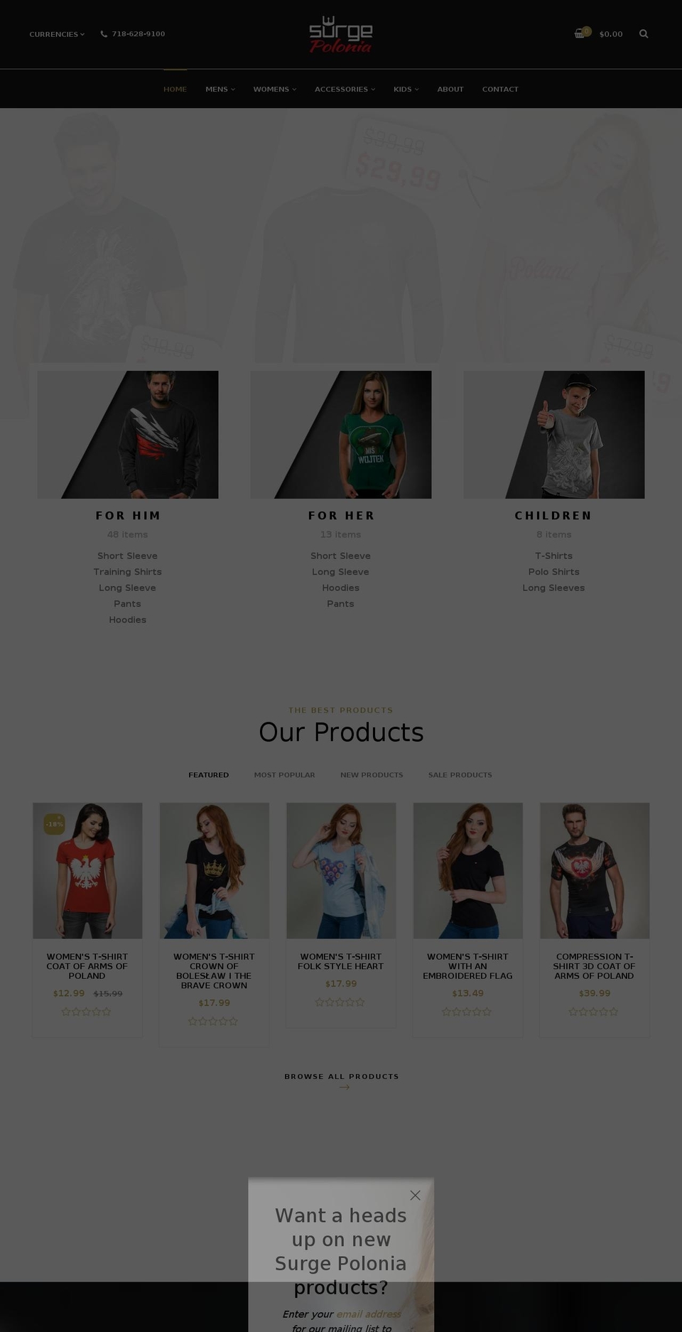 Exead-inc-Custom-Shopify Shopify theme site example surgepolonia.com