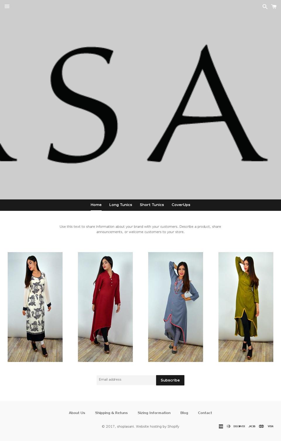 surrayaahmad.com shopify website screenshot