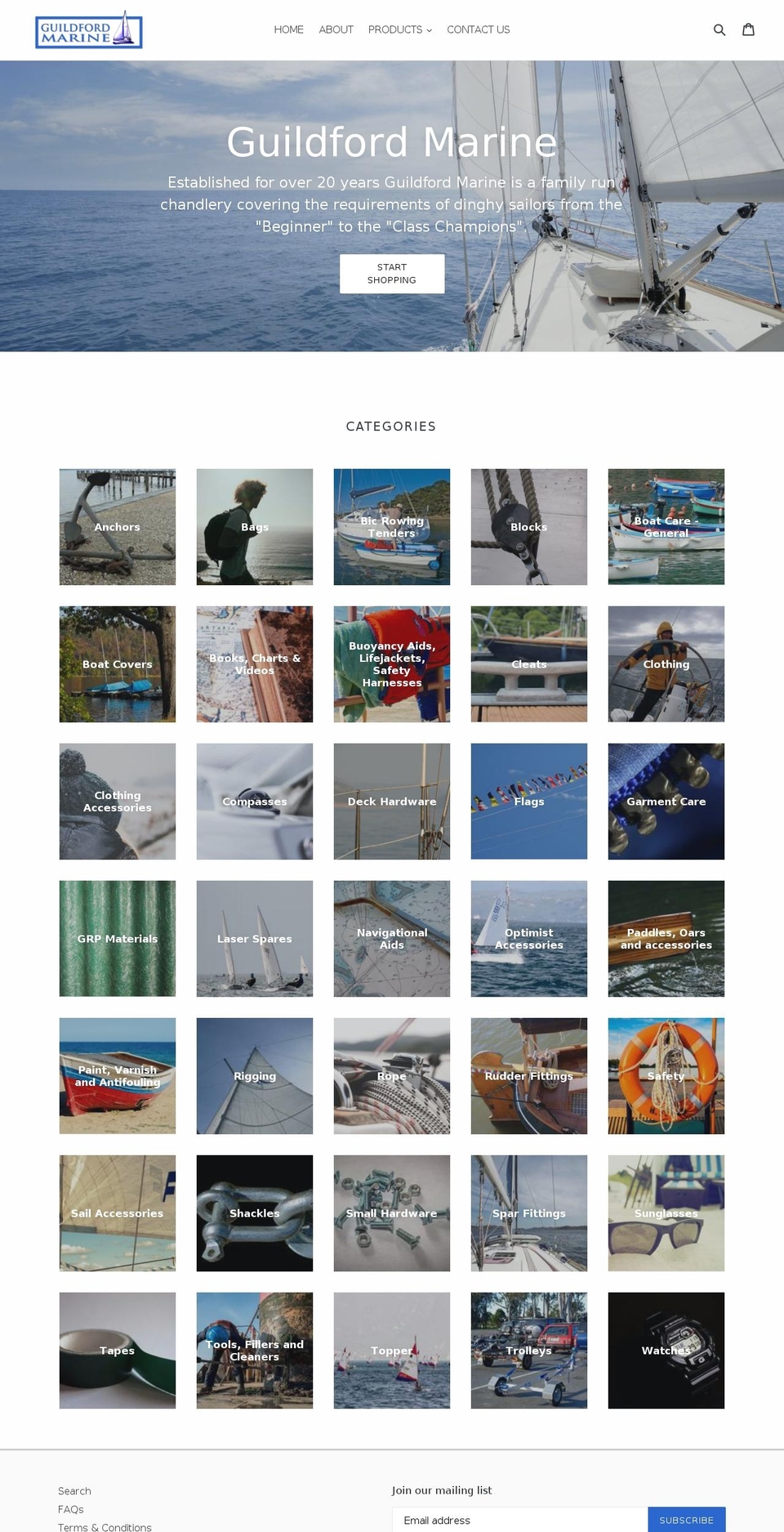 surreydinghystore.com shopify website screenshot