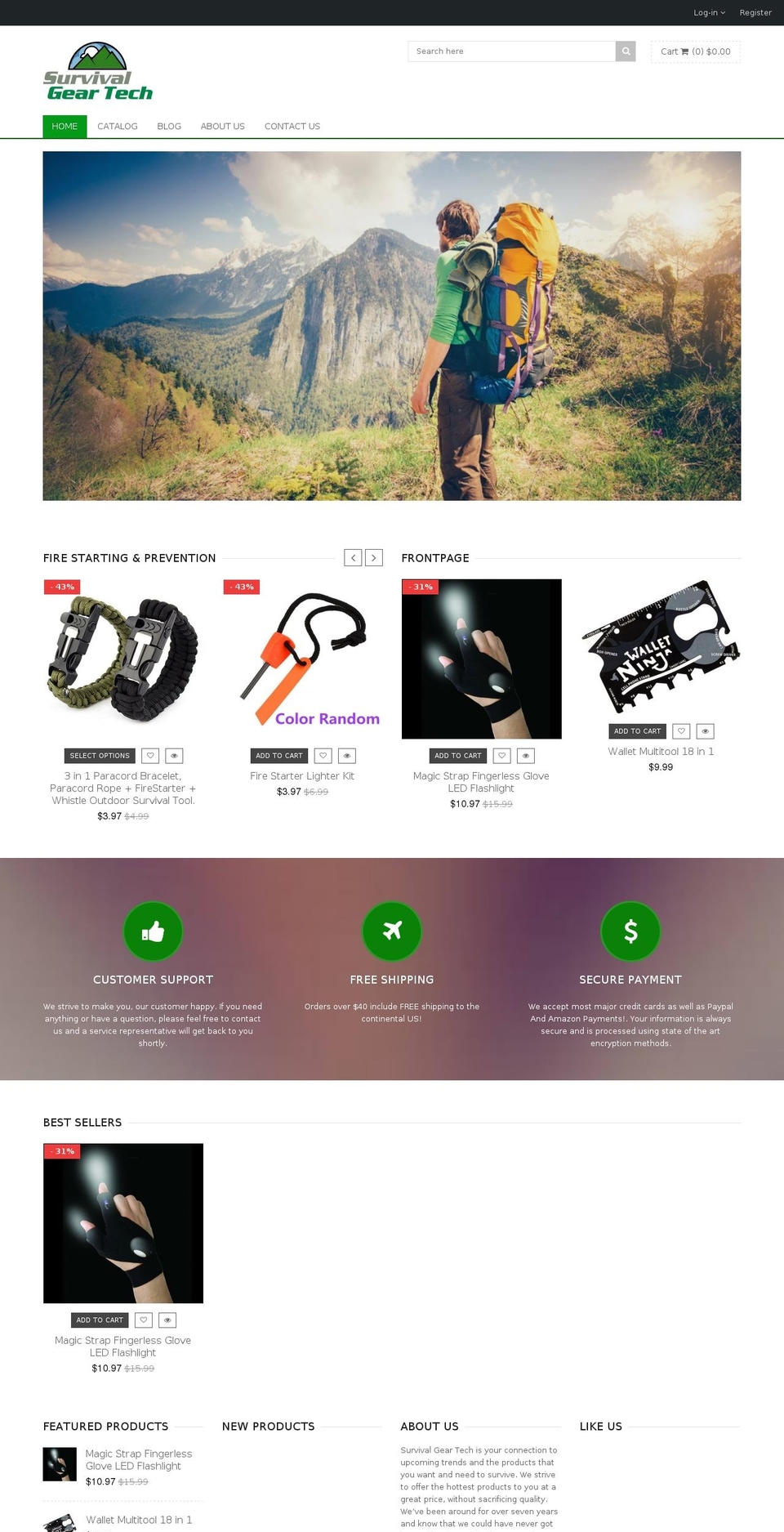 rt-queen1-v1-0-5 Shopify theme site example survivalgeartech.com