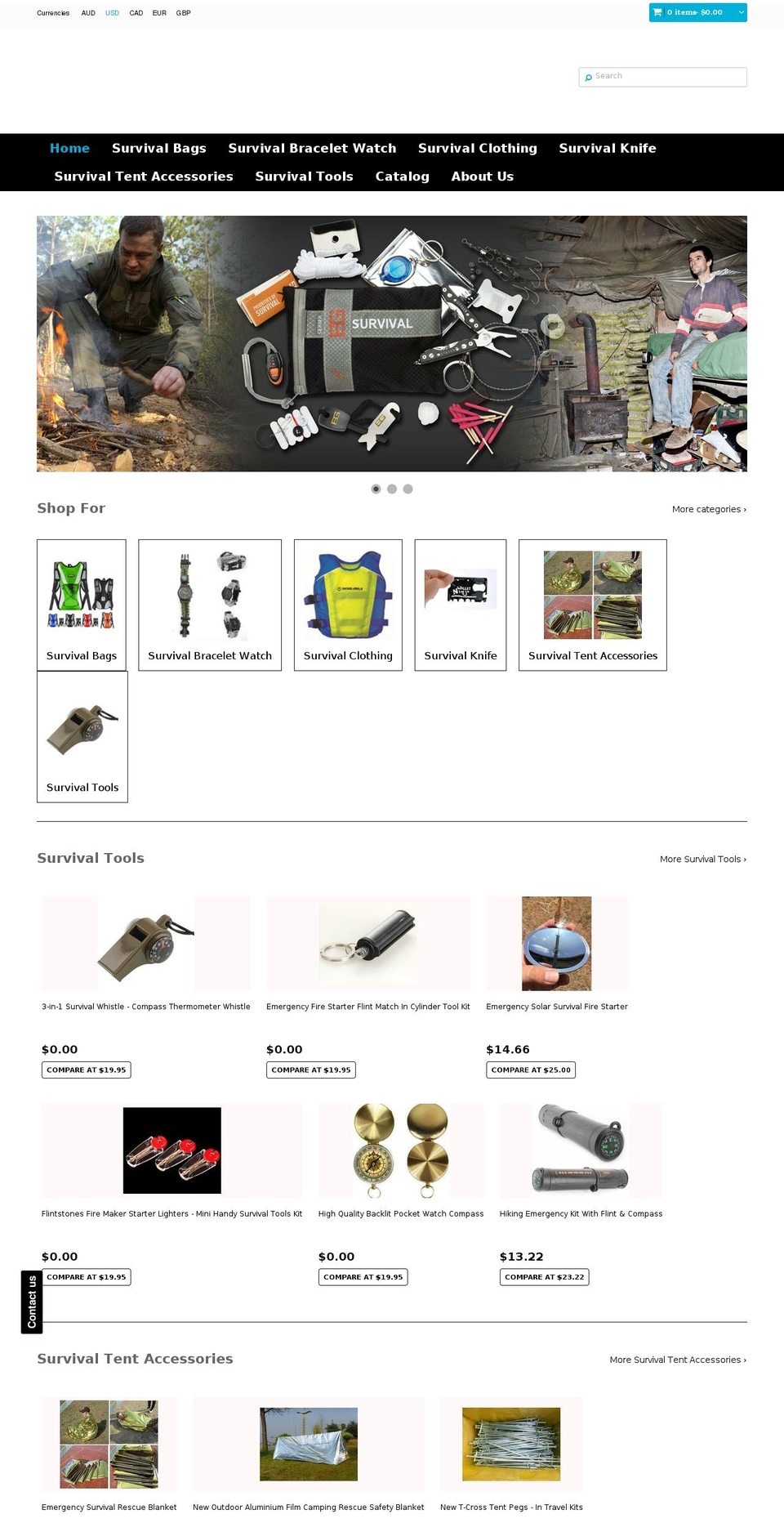 theme-export-theme-testing-11-myshopify-com-th Shopify theme site example survivalistoutfitters.com