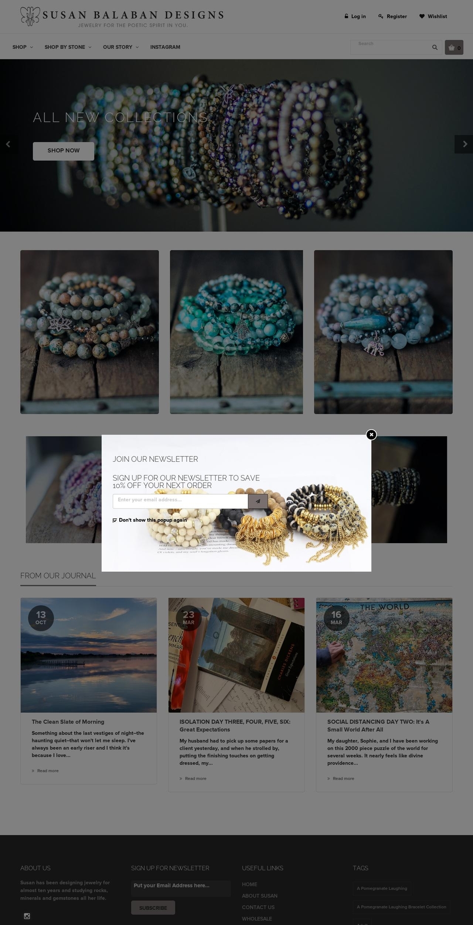 everything-jewelry-r Shopify theme site example susanbalabandesigns.com