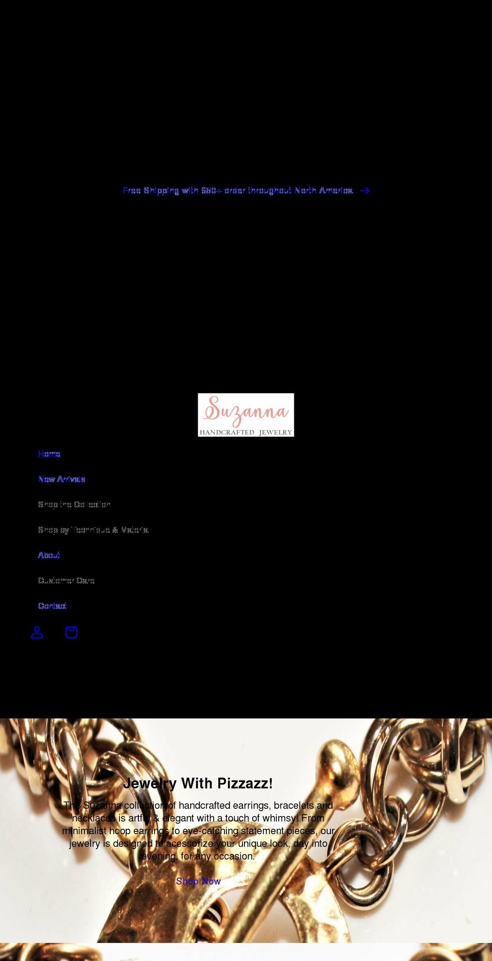 susandorling.com shopify website screenshot