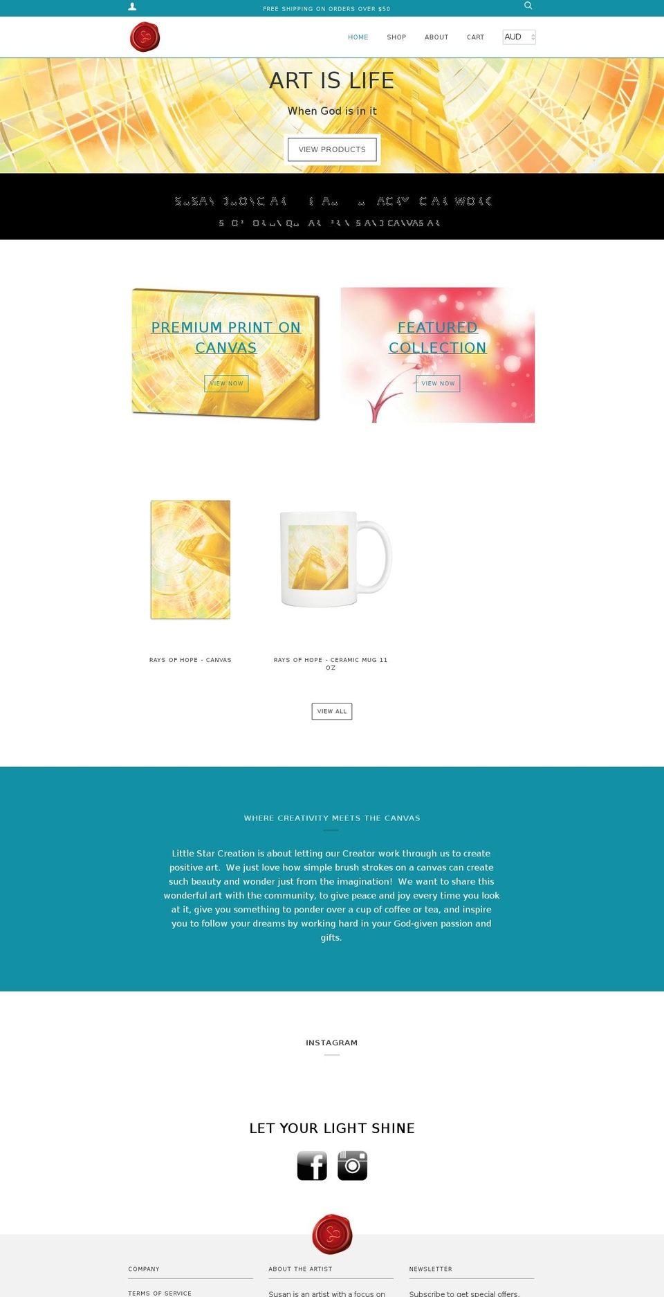 susanduong.com — Shopify storefront screenshot