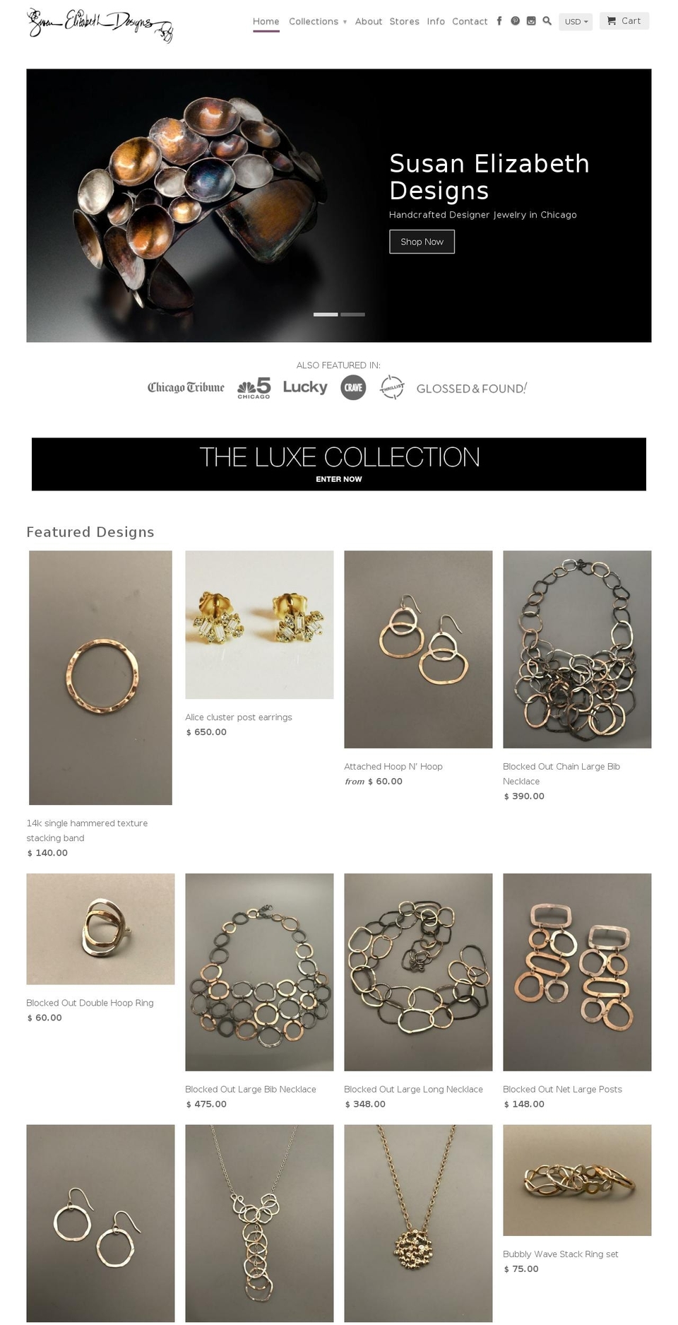susangelbuda.com shopify website screenshot