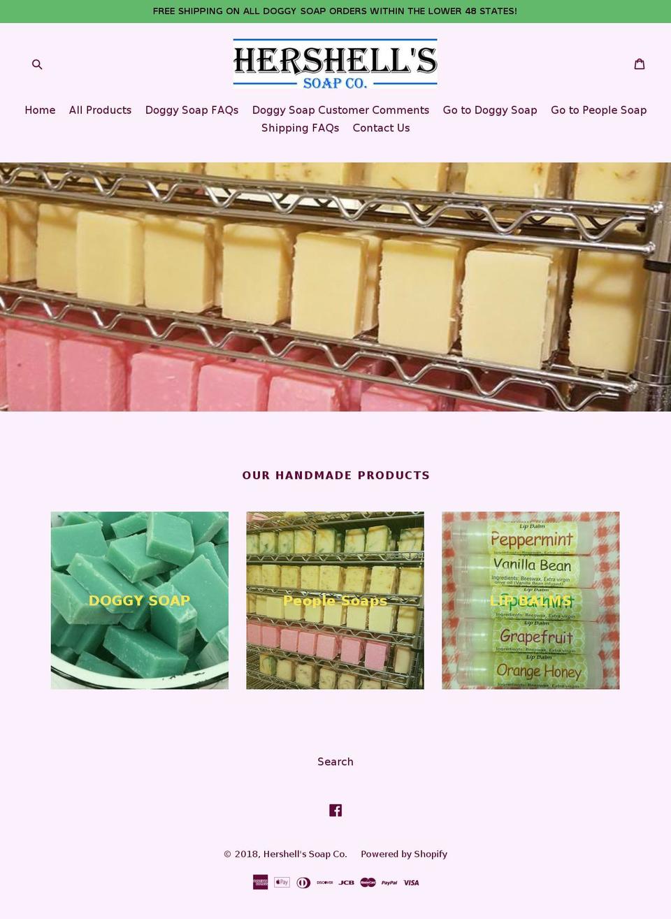 susanmade.com — Shopify storefront screenshot