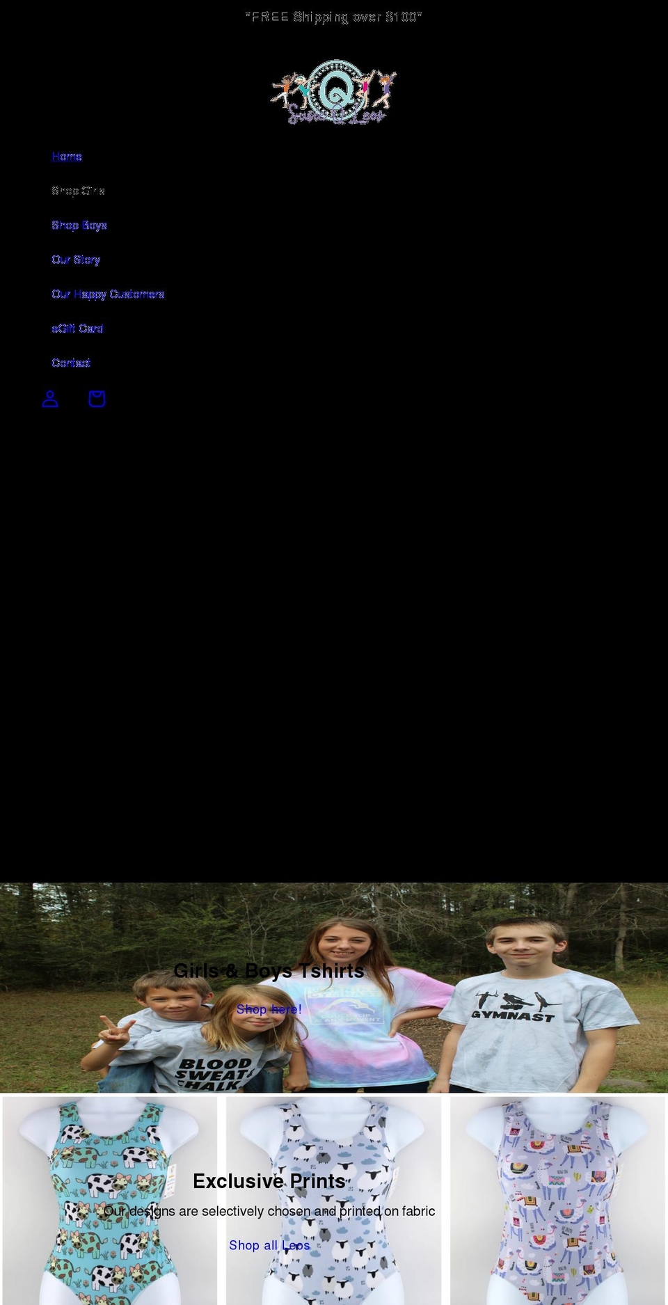 susieqleos.com shopify website screenshot
