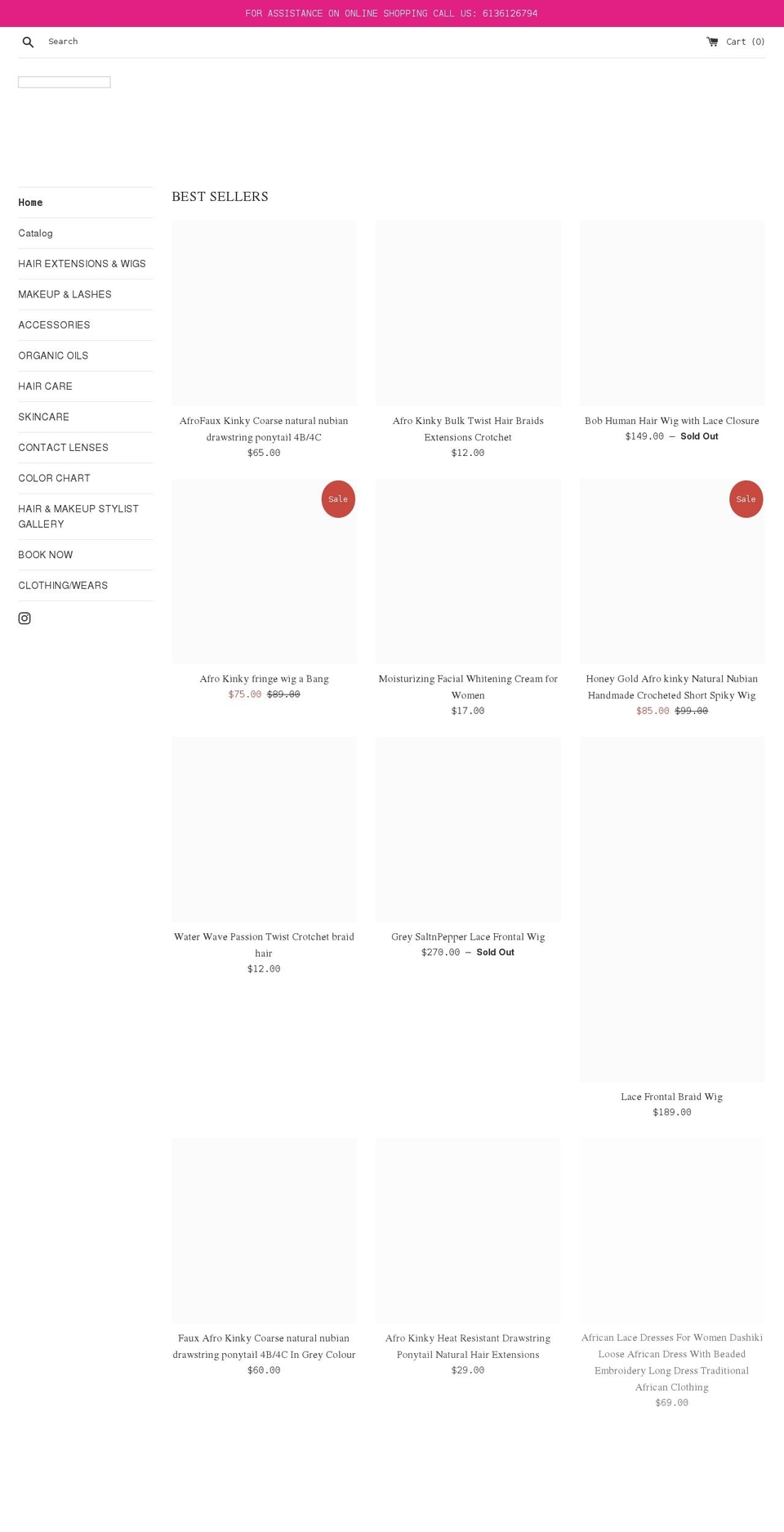 sussyempire.com shopify website screenshot