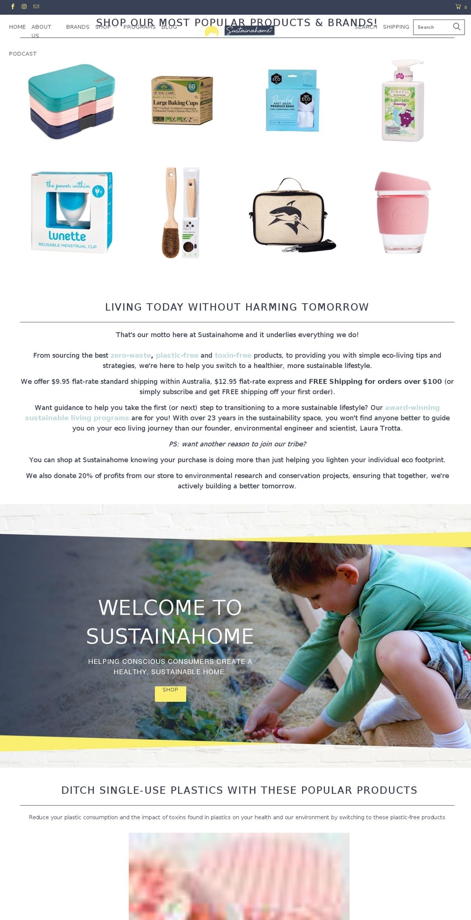 Turbo-portland Shopify theme site example sustainahome.com