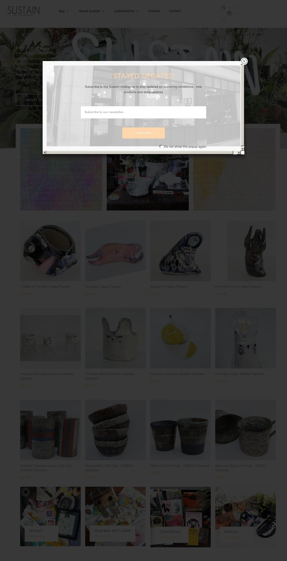 sustainchicago.com shopify website screenshot