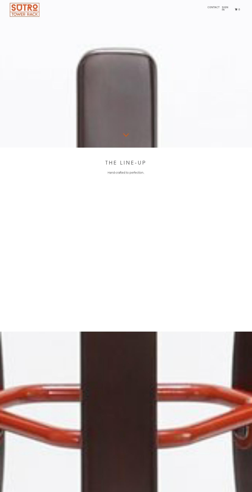 sutrotowerrack.com shopify website screenshot