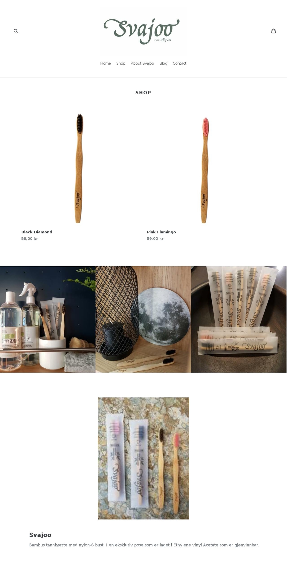 svajoo.com — Shopify storefront screenshot