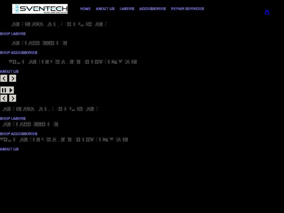 sventechdentallaser.com shopify website screenshot
