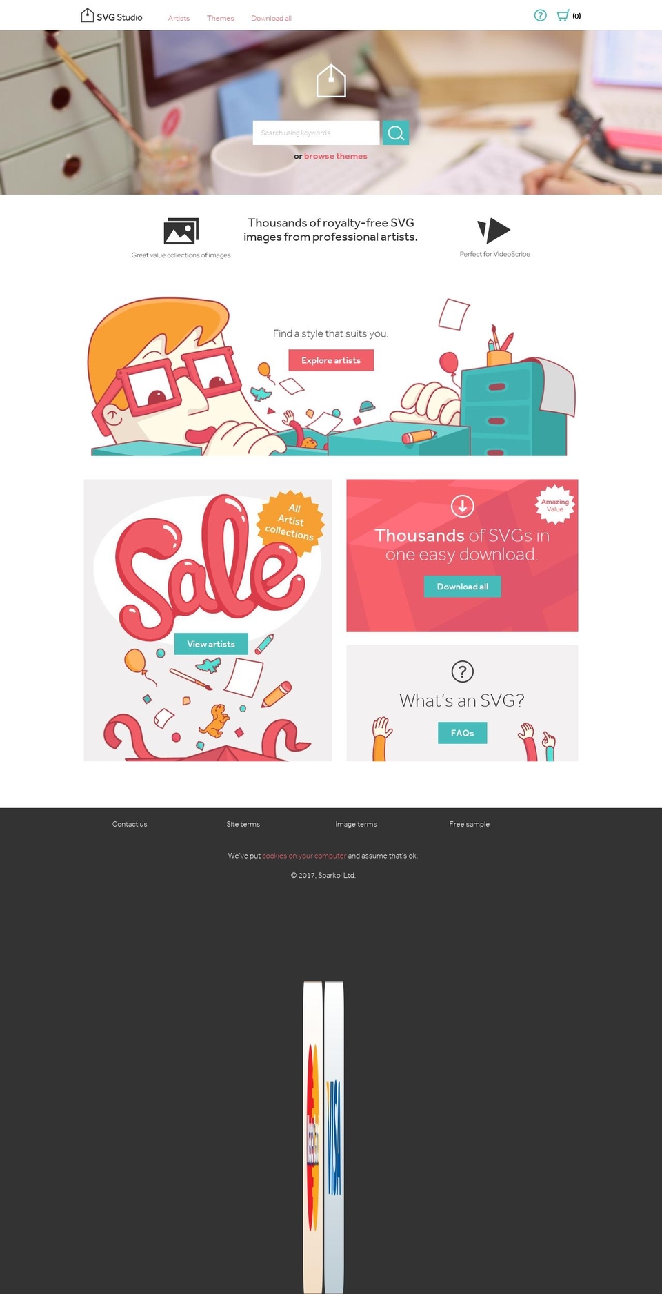 svg-studio.myshopify.com shopify website screenshot