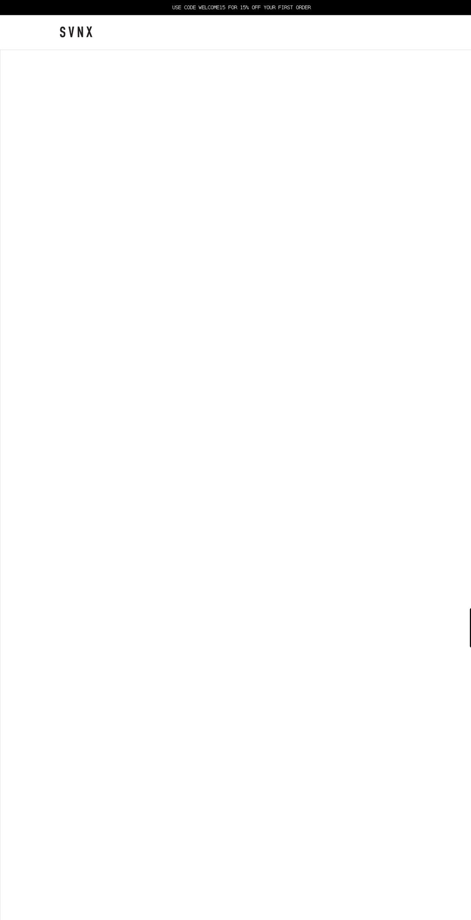 svnx.co.uk shopify website screenshot