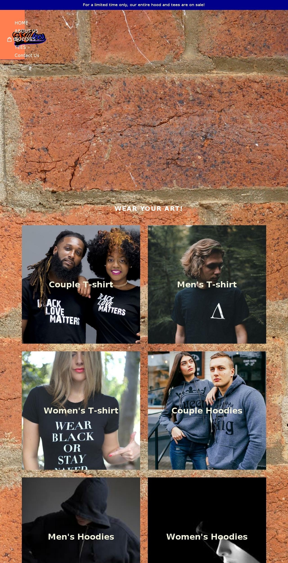 svtees.com — Shopify storefront screenshot