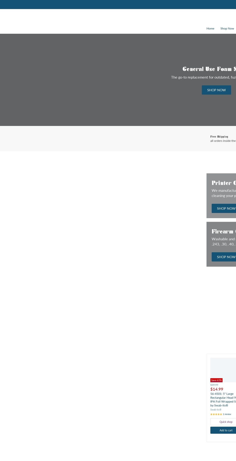 swabits.com — Shopify storefront screenshot