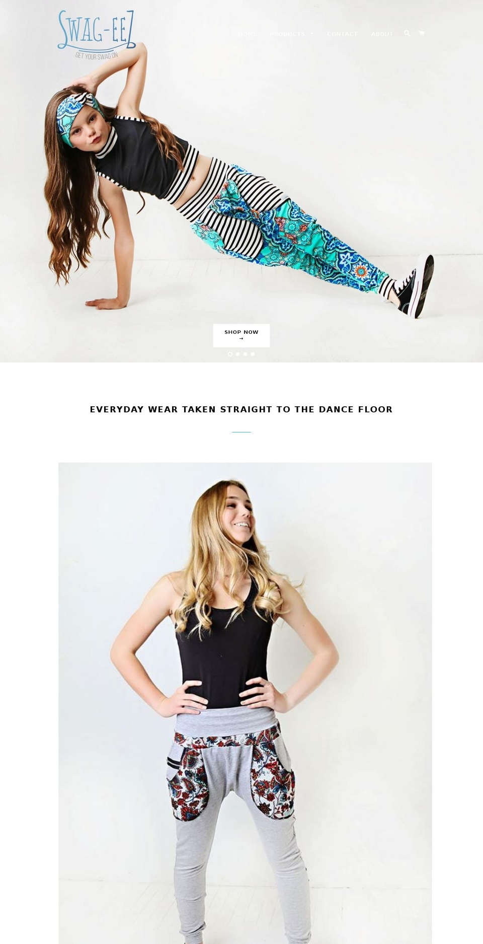 swag-eez.com shopify website screenshot