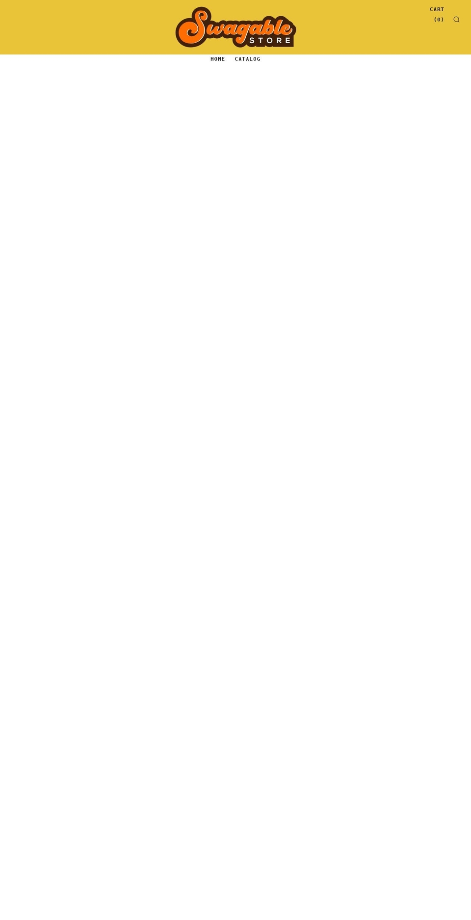 swagablestore.com shopify website screenshot