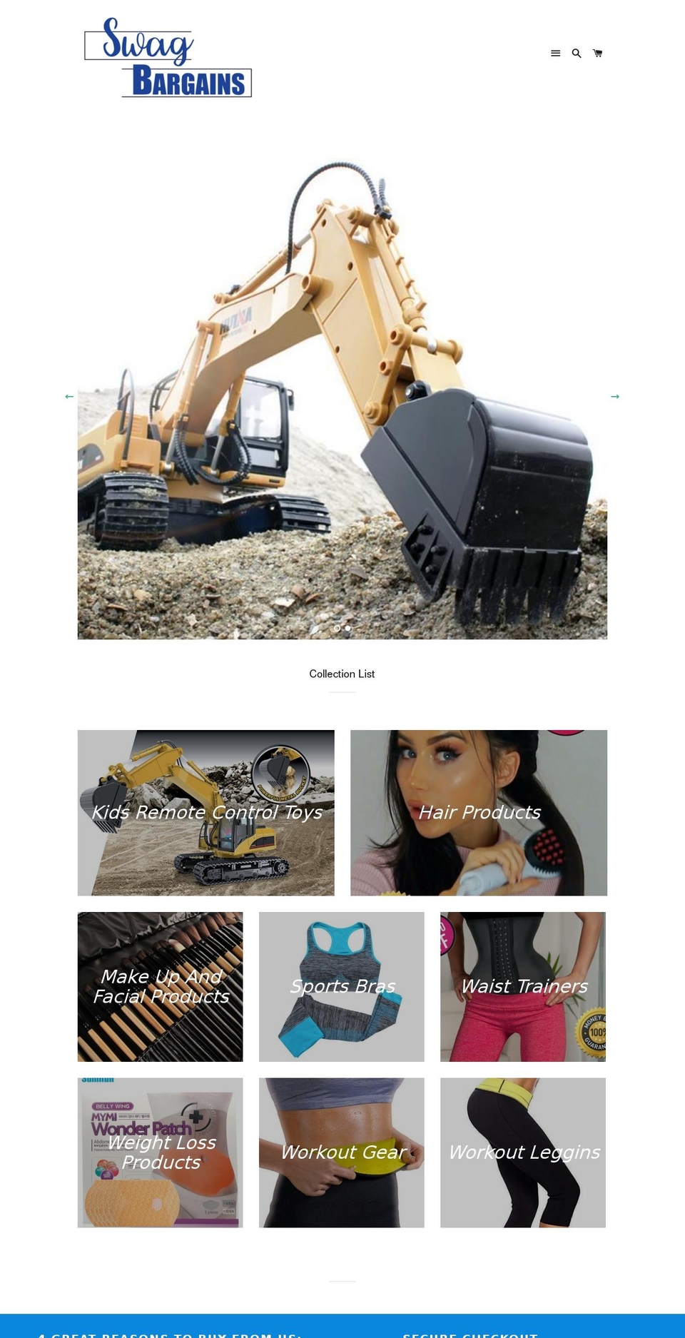 monavy-modified Shopify theme site example swagbargains.com