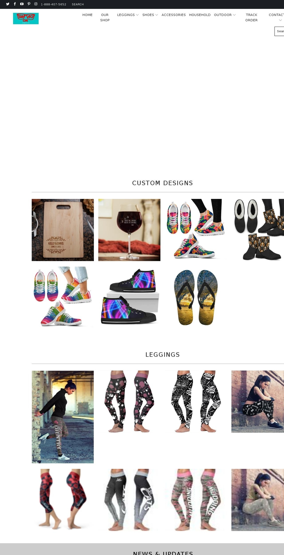 swagg-on-gear.com shopify website screenshot