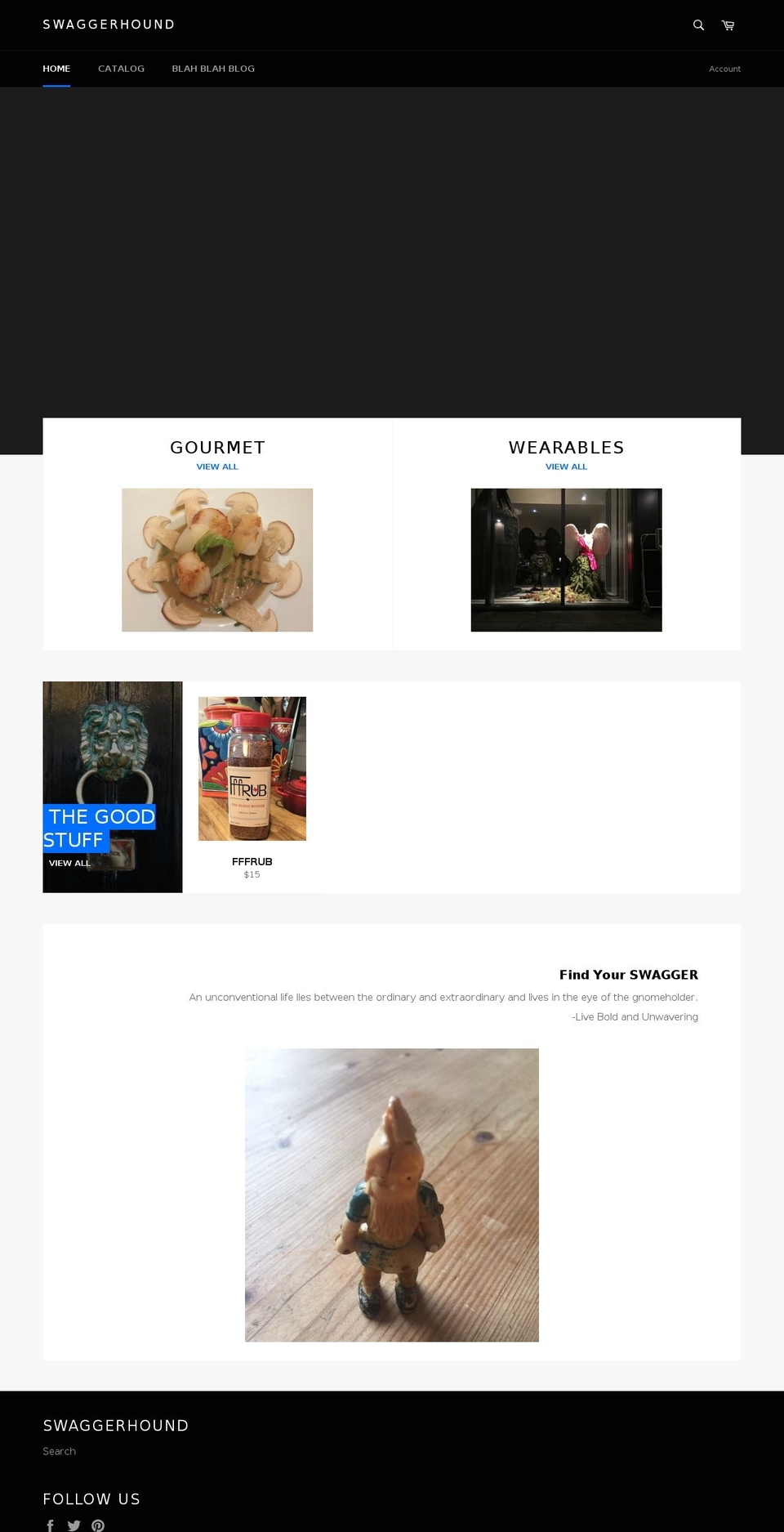 swaggerhounds.com — Shopify storefront screenshot