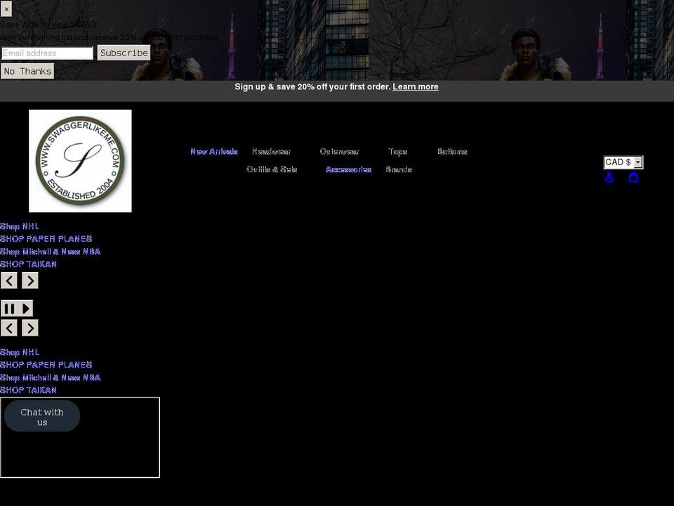 swaggerlikeme.com shopify website screenshot