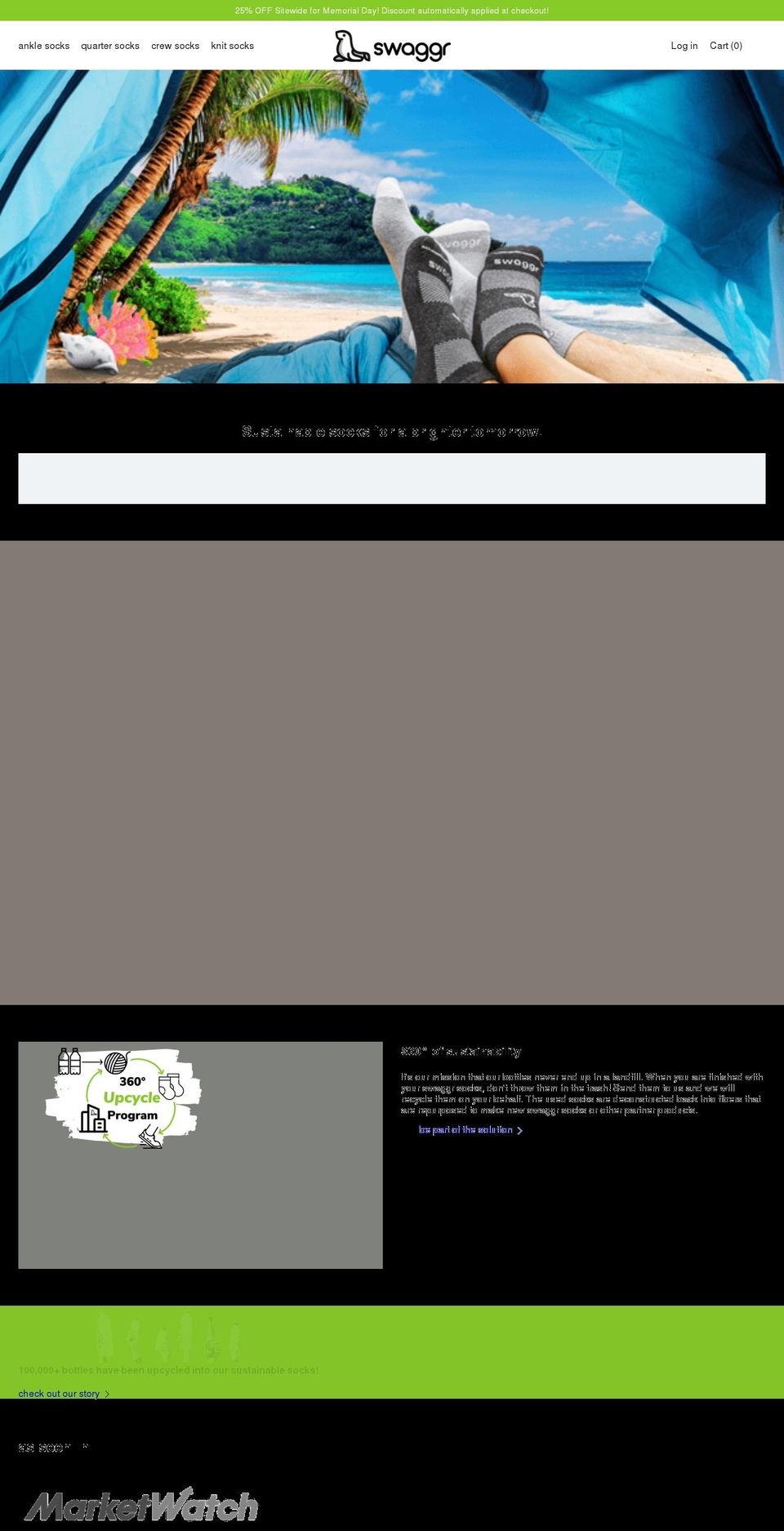 swaggr.com shopify website screenshot