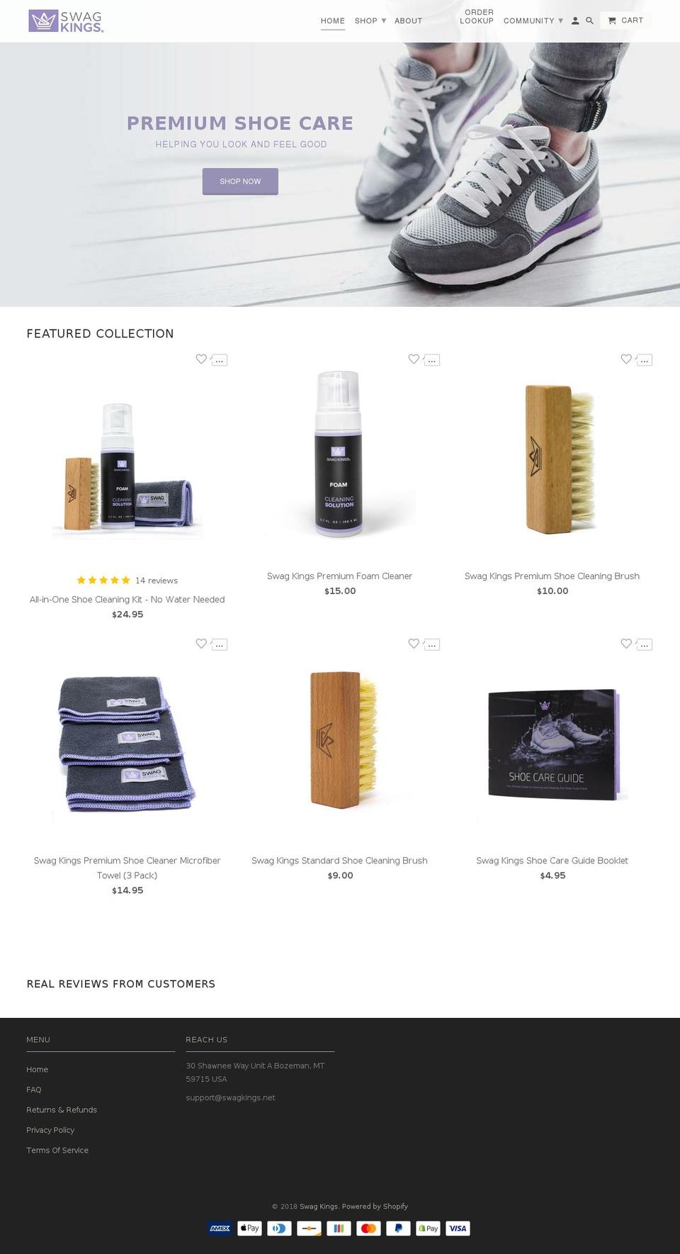 swagkings.net shopify website screenshot