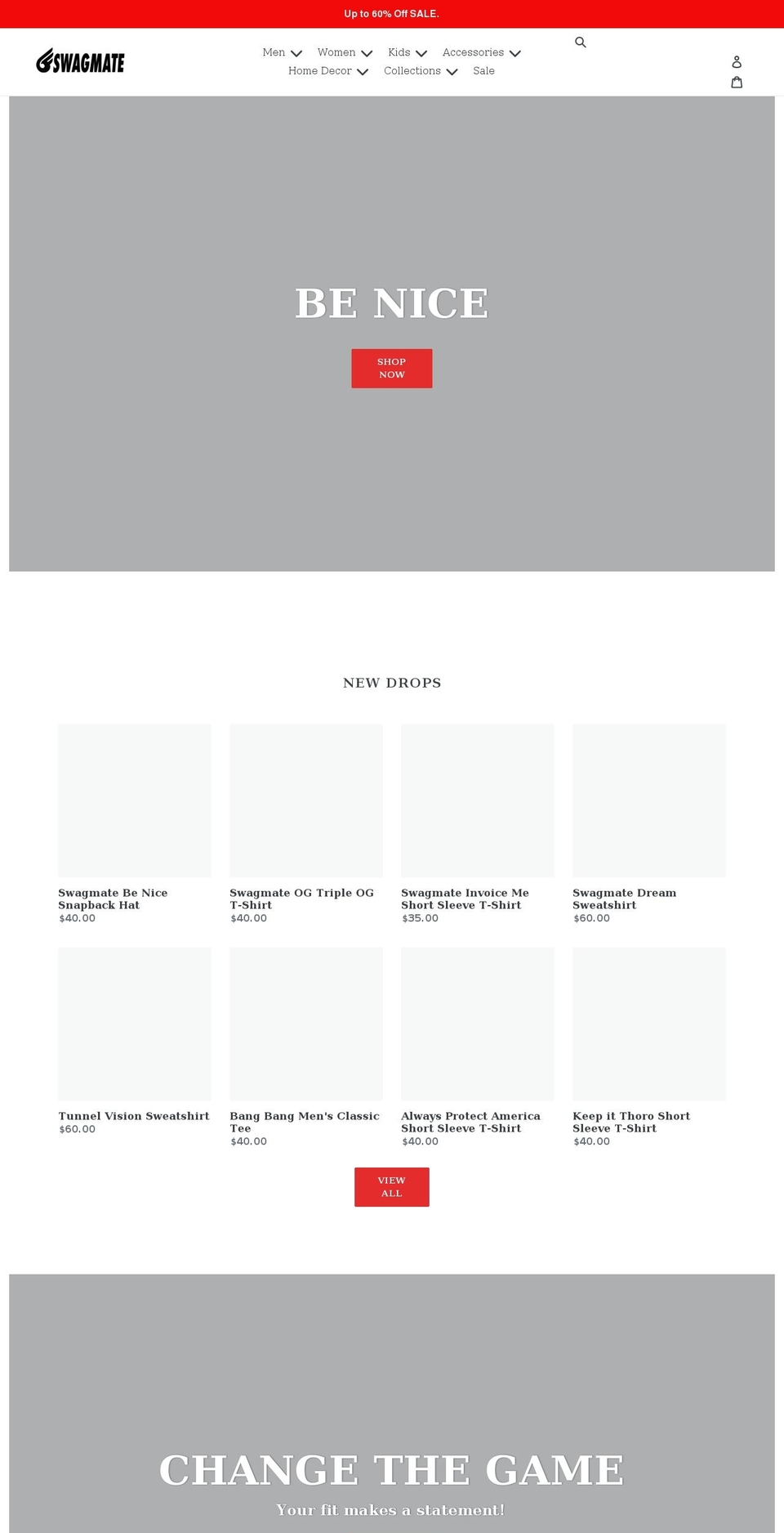 swagmatenyc.com shopify website screenshot