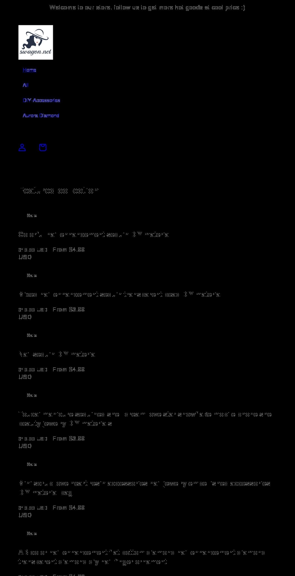 swagon.net shopify website screenshot