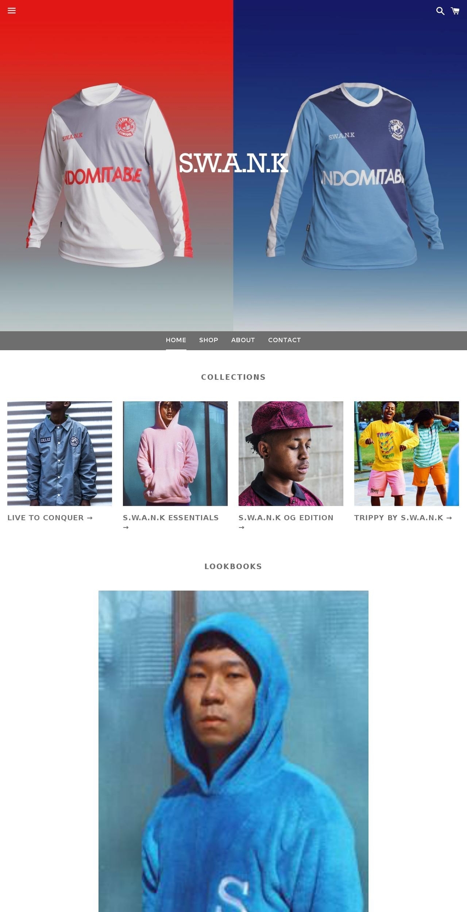 swankjozi.com — Shopify storefront screenshot