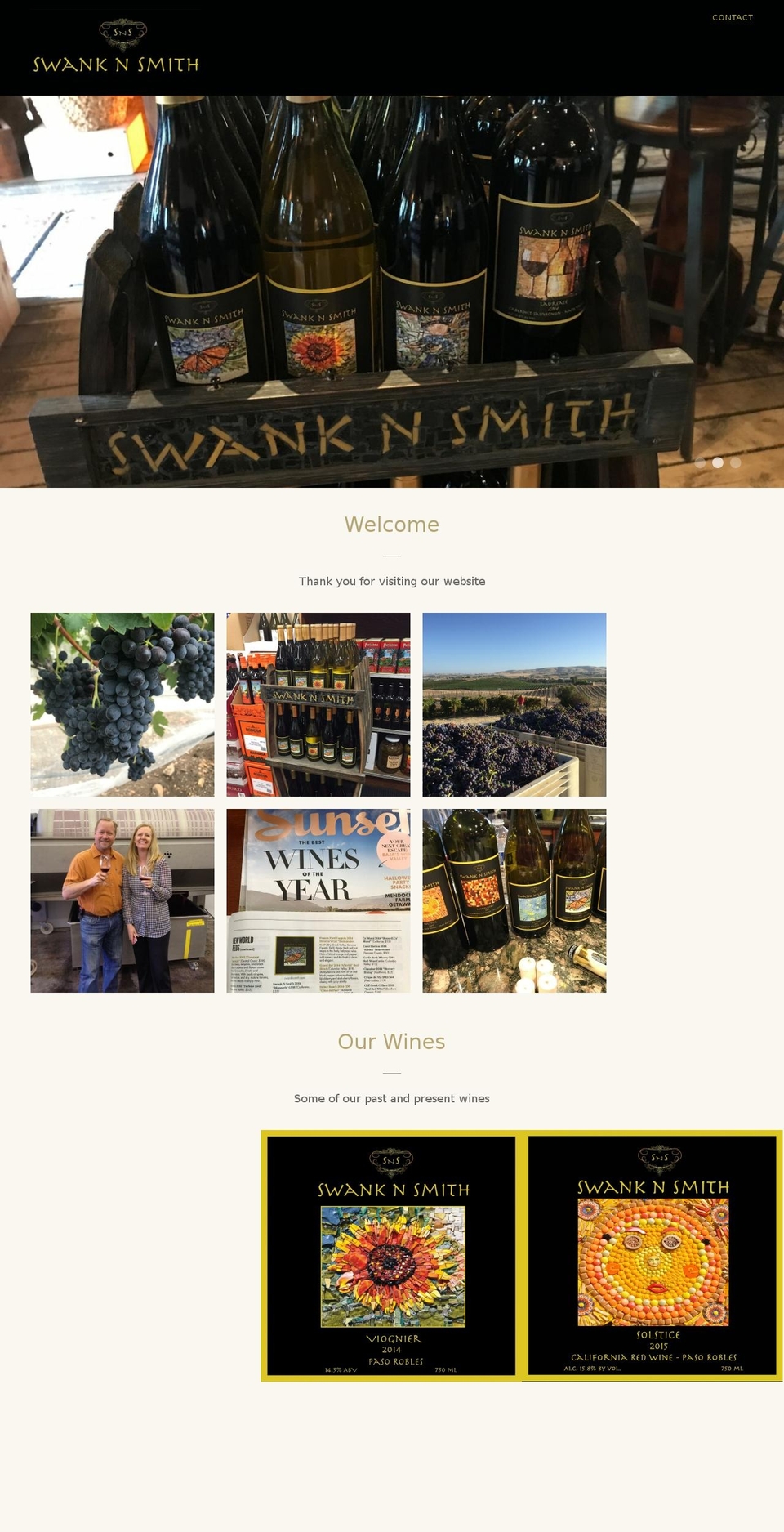 swanknsmith.com shopify website screenshot