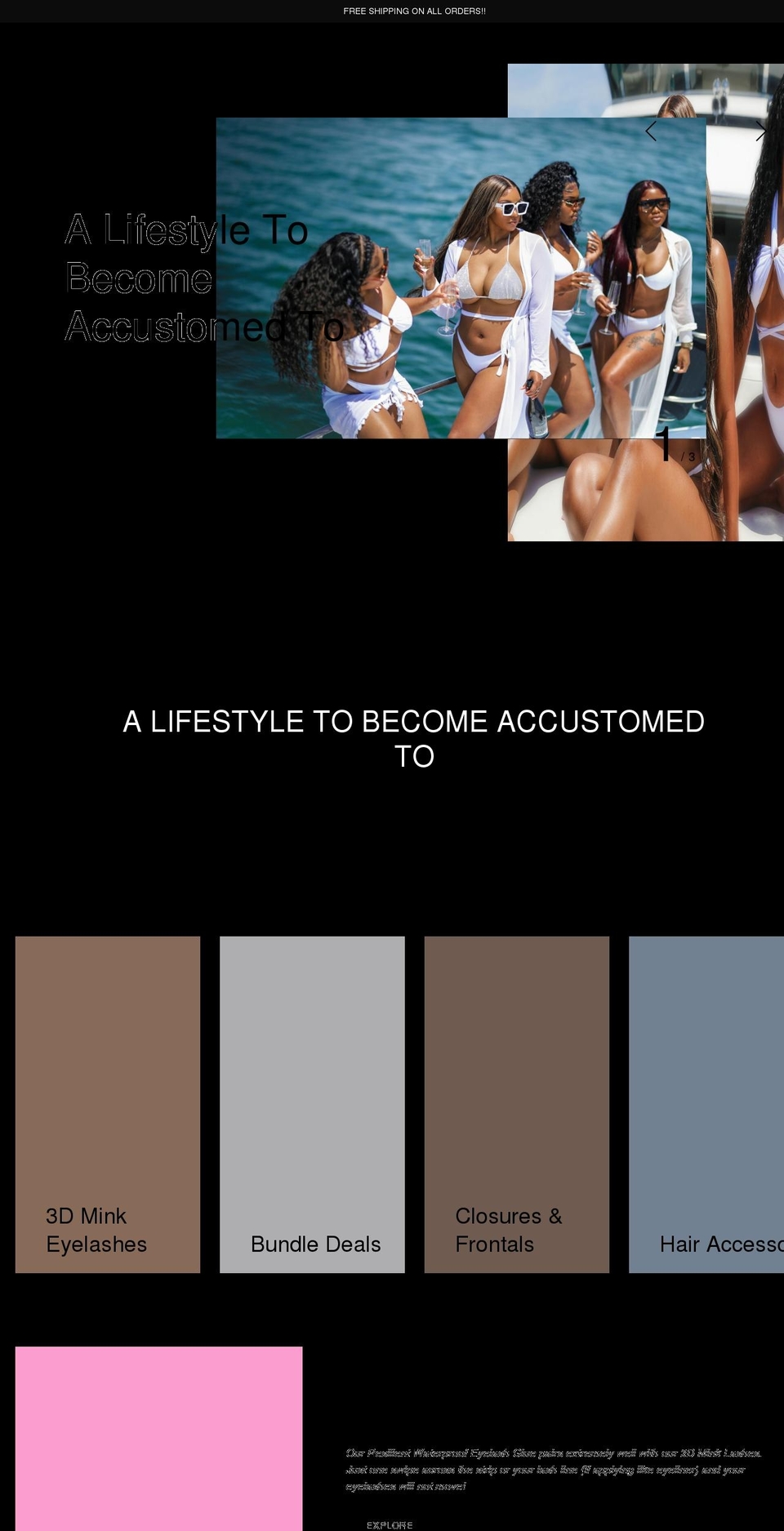 swankphenomena.com shopify website screenshot
