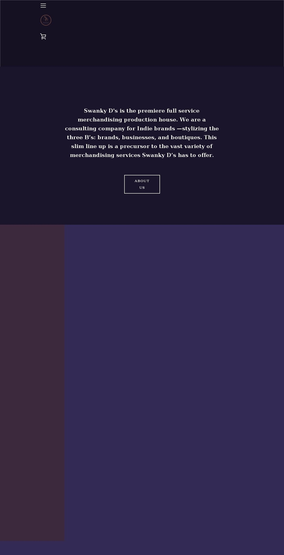 swankyds.com shopify website screenshot