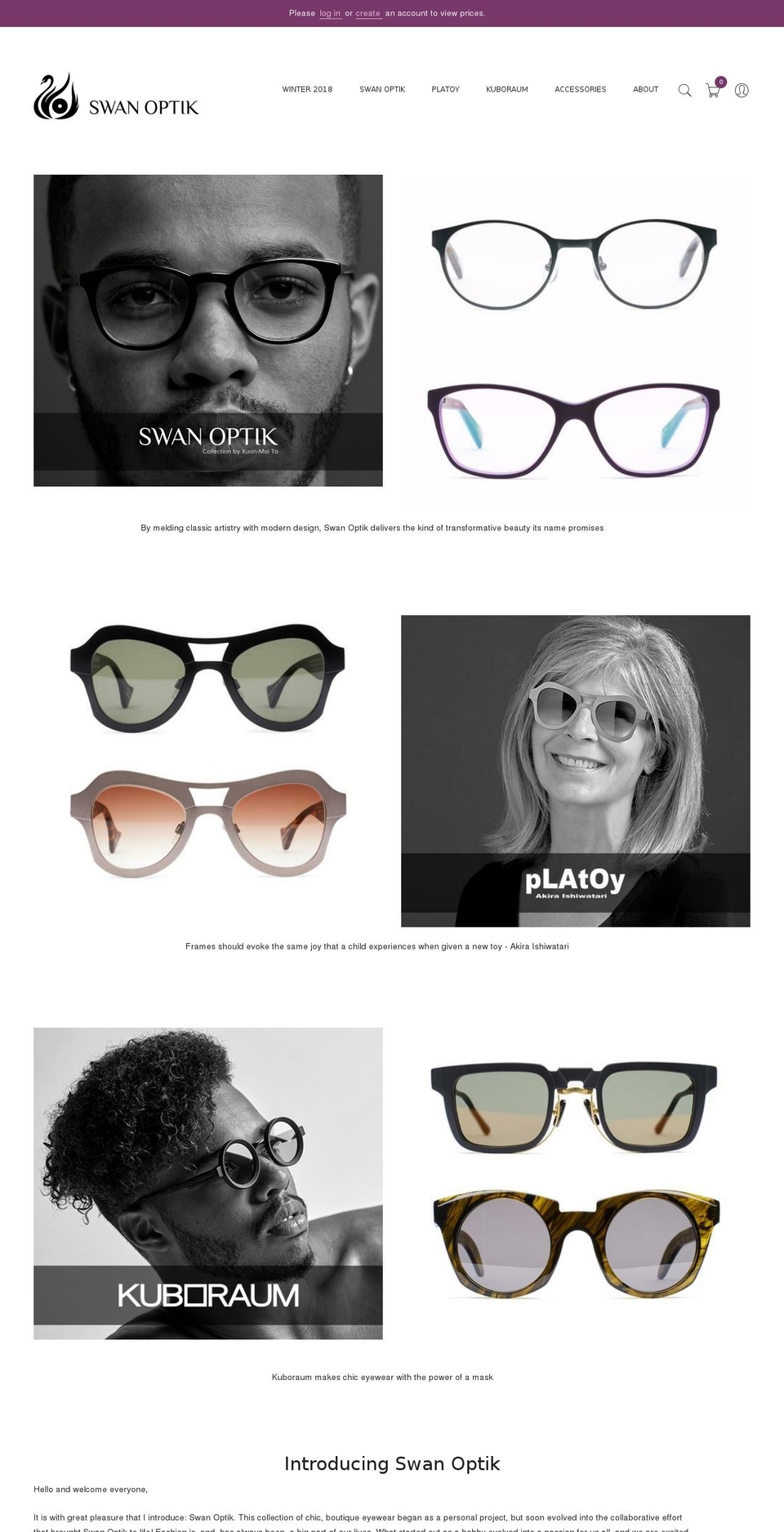 swanoptik.com shopify website screenshot