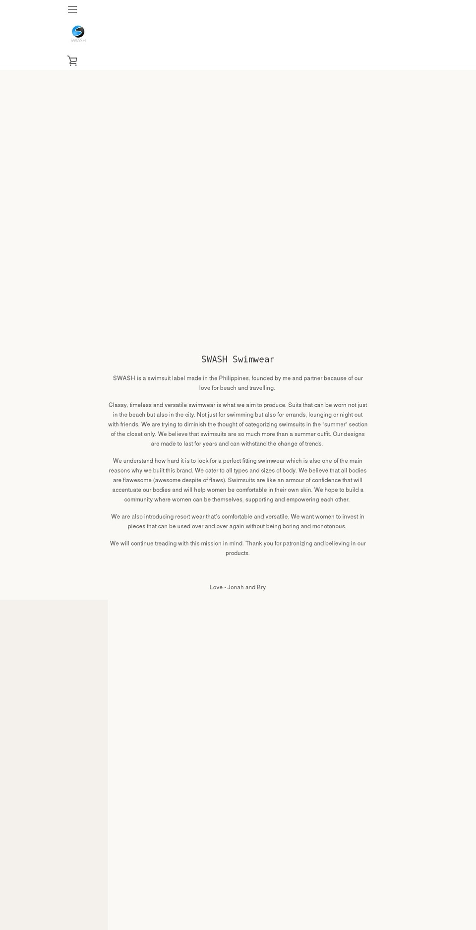 swashph.com — Shopify storefront screenshot