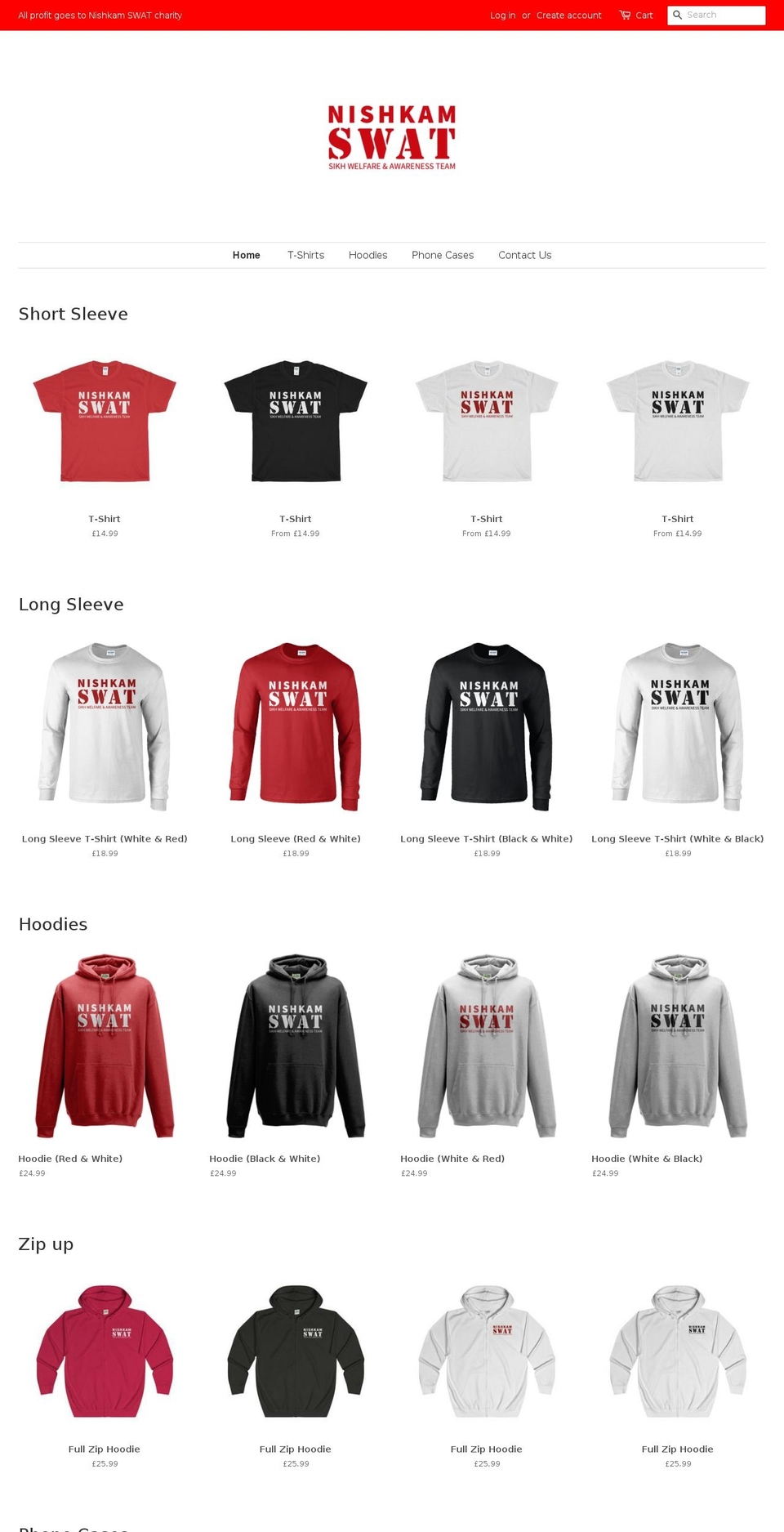swatapparel.com — Shopify storefront screenshot