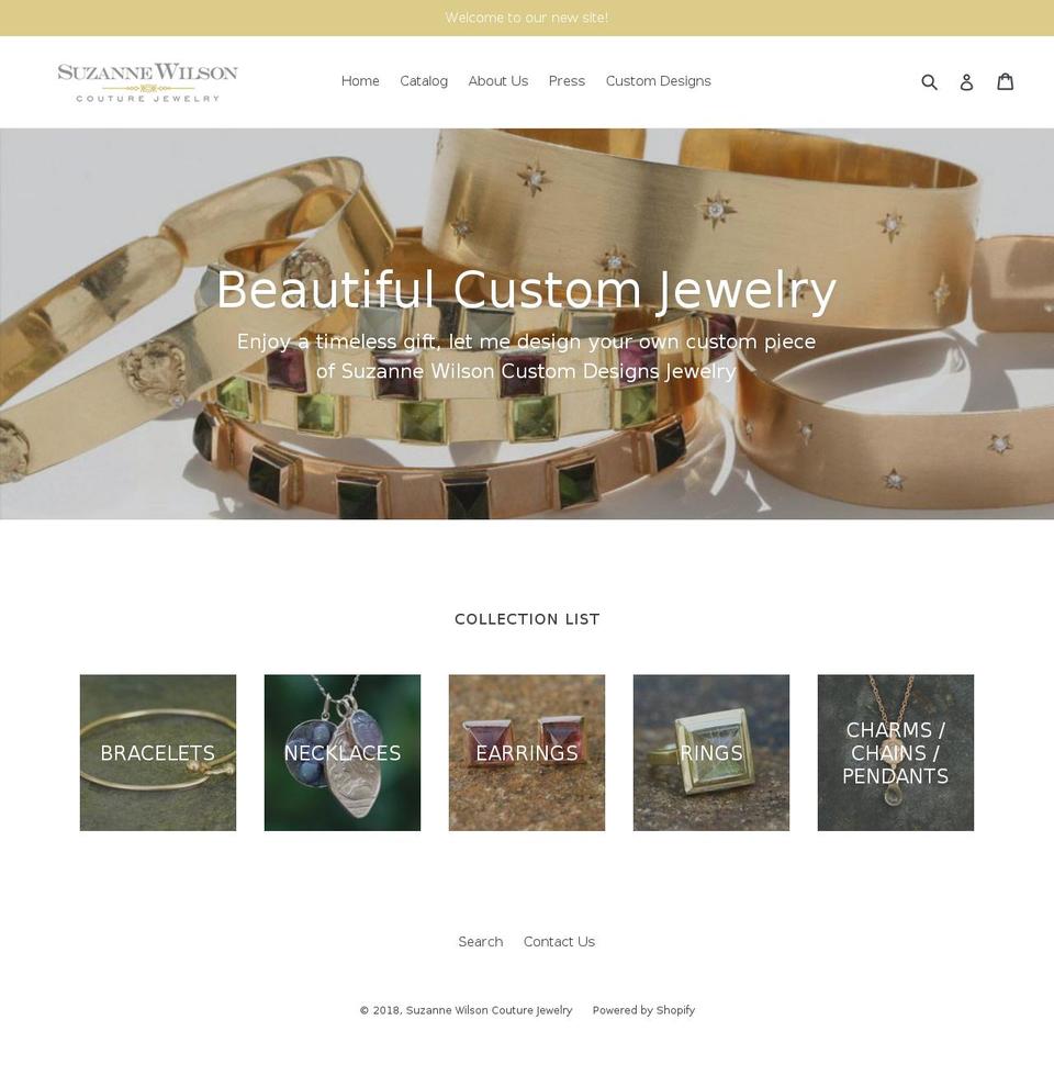 swdjewelry.com shopify website screenshot