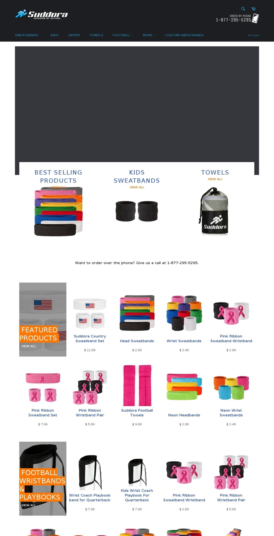 sweatband.ca shopify website screenshot