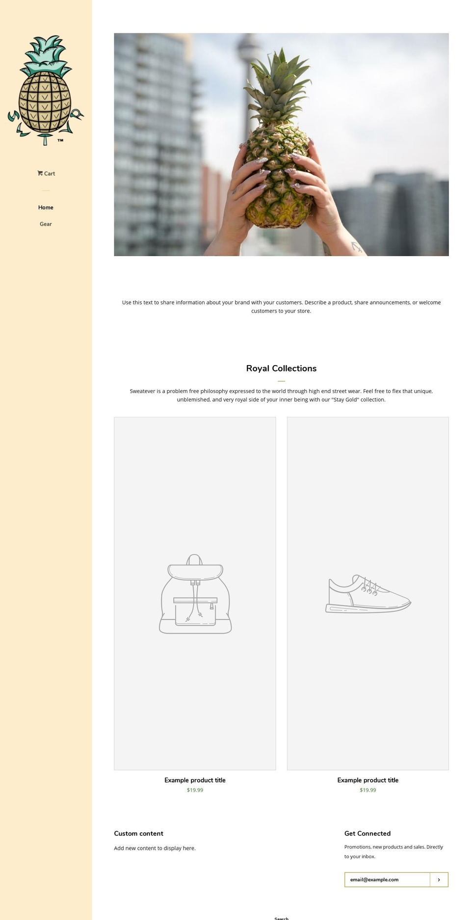sweatever.com — Shopify storefront screenshot