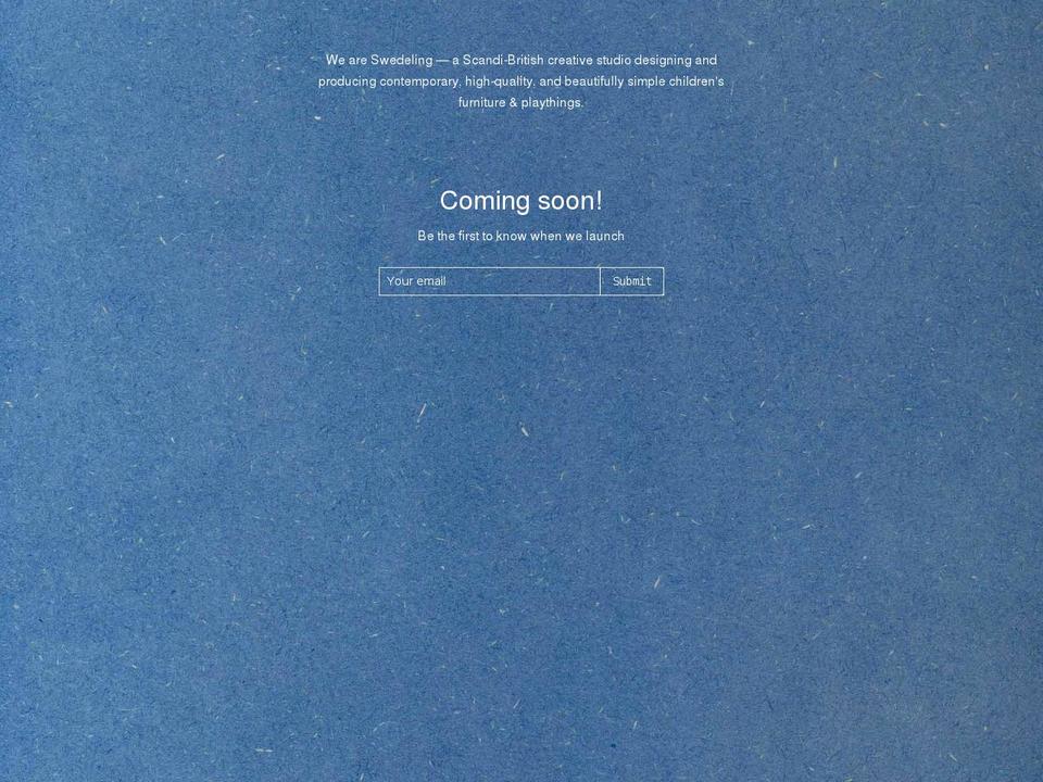swedeling.com — Shopify storefront screenshot